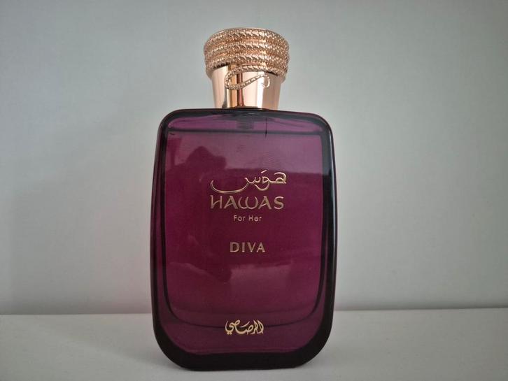 Rasasi Hawas Diva sample/decant/tester, Sieraden, Tassen en Uiterlijk, Uiterlijk | Parfum, Nieuw, Ophalen of Verzenden