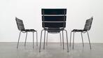 Giancarlo Vegni Fasem Italy Stripe zadelleer stoelen design, Ophalen, Gebruikt, Fasem, Fasem.it