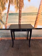 Zwart tafeltje, Huis en Inrichting, Tafels | Statafels, Ophalen, Gebruikt