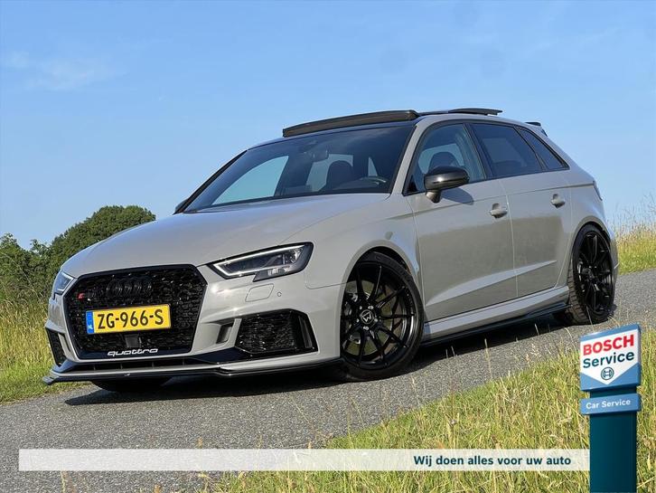 Audi Rs3 2.5 TFSI 770PK Quattro / Pano / TTE777 / Schaalstoe, Auto's, Audi, Bedrijf, Te koop, RS3, ABS, Achteruitrijcamera, Adaptive Cruise Control