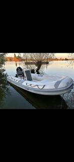 Rubberboot met 40pk Suzuki, Watersport en Boten, Gebruikt, Benzine, Minder dan 70 pk, Overige materialen