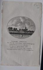 47 / Akersloot Gravure uit 17963 van Oleffen & Bakker, Antiek en Kunst, Kunst | Etsen en Gravures, Ophalen of Verzenden