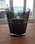 Fidrio Magnor Bucket van Smokey Glas, Ophalen, Gebruikt, Mand, Rond