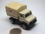 Mercedes Unimog met Huif Rode Kruis, Siku, Hobby en Vrije tijd, Modelauto's | 1:87, Ophalen of Verzenden, Gebruikt, Bus of Vrachtwagen