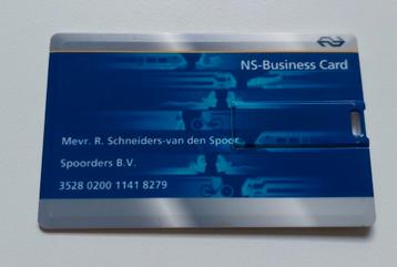 NS Business Card USB (collectors item) beschikbaar voor biedingen
