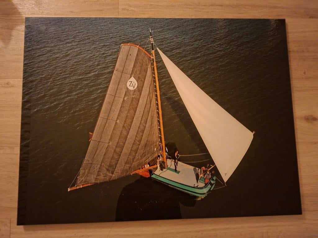 Foto op plexiglas IFKS skûtsje Zorg en Vlijt 80x60, Ophalen, 50 tot 75 cm, Zo goed als nieuw, 75 tot 100 cm