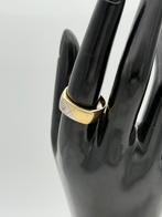 Mooie 14 karaat geel-  en witgoud ring maat 20, 20 of groter, Nieuw, Ophalen of Verzenden, Dame of Heer