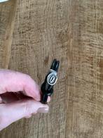 Mooie Qoss armband, Sieraden, Tassen en Uiterlijk, Armbanden, Ophalen of Verzenden, Zo goed als nieuw, Bruin, Leer