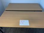 tafel/bureau 80x180 cm hoogte 73 cm 2 stuks bruin zwart, Ophalen, Gebruikt, Bureau
