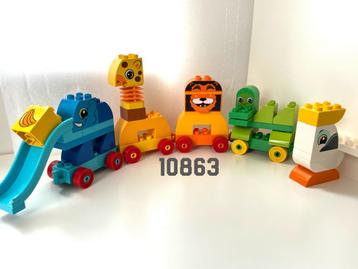 Lego Duplo 10863 - Mijn Eerste DierenTrein beschikbaar voor biedingen