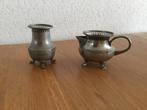 Tin melkpan en pot, Ophalen