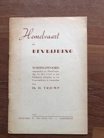 Hemelvaart en Bevrijding 10 Mei 1945. Dankstond in het beschikbaar voor biedingen