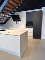 Ongebruikte Zwart Witte keuken inc. apparatuur te koop, Ophalen, Overige materialen, Zwart, Overige typen