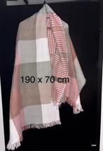 Grote geruite sjaal / pashmina, Ophalen of Verzenden, Zo goed als nieuw, Pashmina