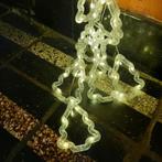 3 x kerstverlichting;  kerstboom, ster en ijskristal  binnen, Diversen, Ophalen, Gebruikt