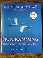 Programming principles and practice using C++, Ophalen, HBO, Zo goed als nieuw, Stroustrup