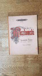 Moszkowski.  Spaanse dansen.  Piano solo, Gebruikt, Klassiek, Les of Cursus, Ophalen of Verzenden