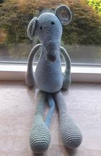 Muis knuffel gehaakt, Ophalen of Verzenden, Zo goed als nieuw, Kraamcadeau
