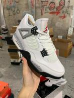 Air Jordan 4 White Cement | Alle Maten Beschikbaar, Kleding | Heren, Schoenen, Nieuw, Ophalen of Verzenden