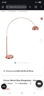 Zuiver Booglamp, Huis en Inrichting, Gebruikt, 200 cm of meer, Ophalen of Verzenden, Metaal