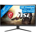 MSI Optix G27CQ4 QHD curved 27” 165Hz 1ms, Curved, VA, Minder dan 1 ms, Zo goed als nieuw