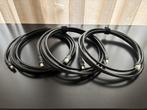 3x TV Ethernetkabel (RG 6/U) 3m - RJ45/Cinch Male, Ophalen of Verzenden, Nieuw, 2 tot 5 meter, Overige kabels