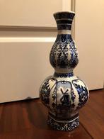 Delfts blauwe vaas (Boch Frères Keramis), Gebruikt, Blauw, Aardewerk of Porselein, Ophalen of Verzenden