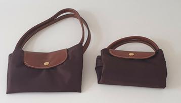 Longchamps Le Pliage Original bruin M en S