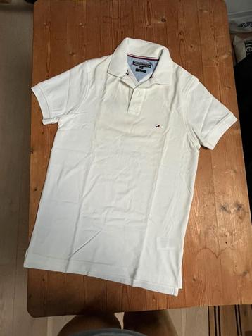 Tommy Hilfiger polo shirt mt S wit beschikbaar voor biedingen