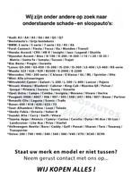 WIJ KOPEN ALLES – MET OF ZONDER SCHADE – GRATIS OPHAALDIENST, Ophalen