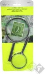 LOEP / LOUPE / VERGROOTGLAS 2 delig 90 mm 60 mm, Ophalen, Nieuw, Vergrootglas of Loep