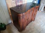Antiek dressoir, wandconsole, commode met marmeren blad, Ophalen