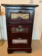 Oud apothekers kastje Indonesisch, Ophalen