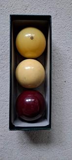 Biljartballen Super Aramith / carambole ballen, Ophalen of Verzenden, Zo goed als nieuw, Keu of Ballen