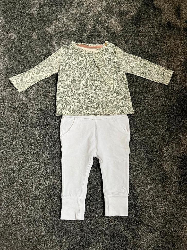 Leuk setje Noppies maat 62, Kinderen en Baby's, Babykleding | Maat 62, Zo goed als nieuw, Meisje, Setje, Ophalen of Verzenden