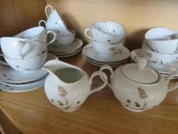Servies KAHLA Thee Koffie jaren 50 beschikbaar voor biedingen