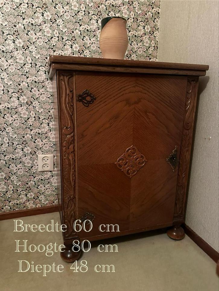 Antiek Naaikastje / Kabinetje, Huis en Inrichting, Kasten | Buffetkasten, Gebruikt, Minder dan 100 cm, 50 tot 100 cm, 25 tot 50 cm