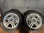 Mercedes GLB GLA velgen set met zomerbanden Pirelli, Ophalen, 18 inch, Gebruikt, 235 mm