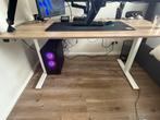 Lichthouten Bureau 160x85, Huis en Inrichting, Ophalen of Verzenden, Elektrisch, Gebruikt, Bureau