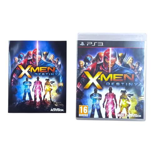 X-Men Destiny PS3 Game | Inc. Handleiding, Spelcomputers en Games, Games | Sony PlayStation 3, Zo goed als nieuw