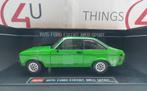 Sunstar 1:18 Ford Escort MK II 1600 Sport 1975 groen nieuw, Ophalen of Verzenden, Nieuw, Auto, Sun Star