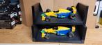 Minichamps 1992 Benetton Ford B191B  M.Schumacher, Hobby en Vrije tijd, Modelauto's | 1:18, Ophalen of Verzenden, Zo goed als nieuw