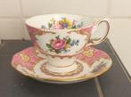 Royal Albert bone china kop en schotel Lady Carlysle, Ophalen of Verzenden, Zo goed als nieuw, Overige stijlen, Kop(pen) en/of Schotel(s)