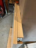 Eetkamertafel uitschuifbaar 90x90 naar 170x90 cm wit, Huis en Inrichting, Tafels | Eettafels, Ophalen, Gebruikt, Rechthoekig, 50 tot 100 cm