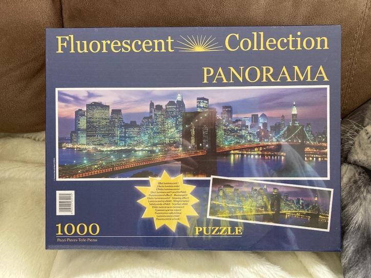 Clementoni puzzel New York ( brooklyn bridge ) NIEUW, Hobby en Vrije tijd, Denksport en Puzzels, Nieuw, Legpuzzel, 500 t/m 1500 stukjes