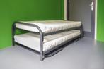 duobed, Avek, onderschuifbed, bovenbed, dubbelbed, Ophalen, Verstelbaar, Tweepersoons, Zo goed als nieuw