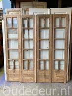 nr. set179 vierslag oude deuren met ruitjes