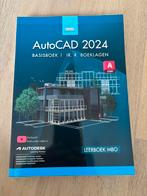 Autocad 2024 basisboek, Ophalen of Verzenden, Zo goed als nieuw, Niet van toepassing