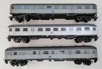 Trix Express 3 zilverlingen  (2de), Gebruikt, Gelijkstroom of Wisselstroom, Trix, Wagon