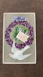 Oude ansichtkaart Groeten uit Sliedrecht 1909 fantasie, Ophalen of Verzenden, Voor 1920, Gelopen, Zuid-Holland